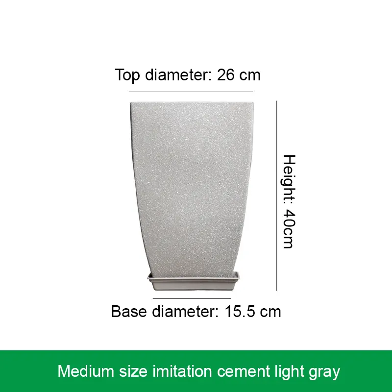 Nordic Style Cement Planter - Image 10