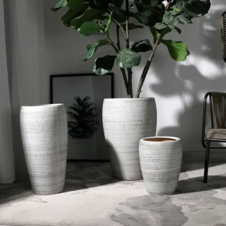 Extra Large Tall Ceramic Planter